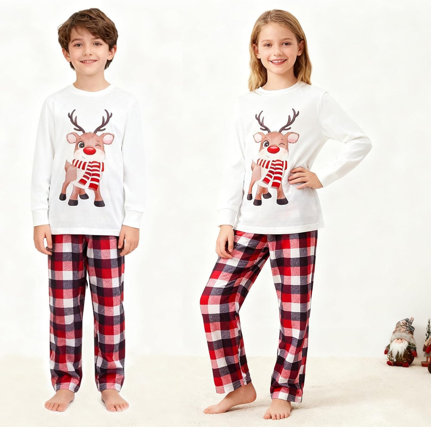 Family Christmas Pajamas Matching Pajamas for Family, Xmas Pjs Sets Holiday Sleepwear
