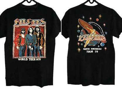 New Bee Gee World Tour 1979 Gift for Fans Unisex S-5XL Shirt 